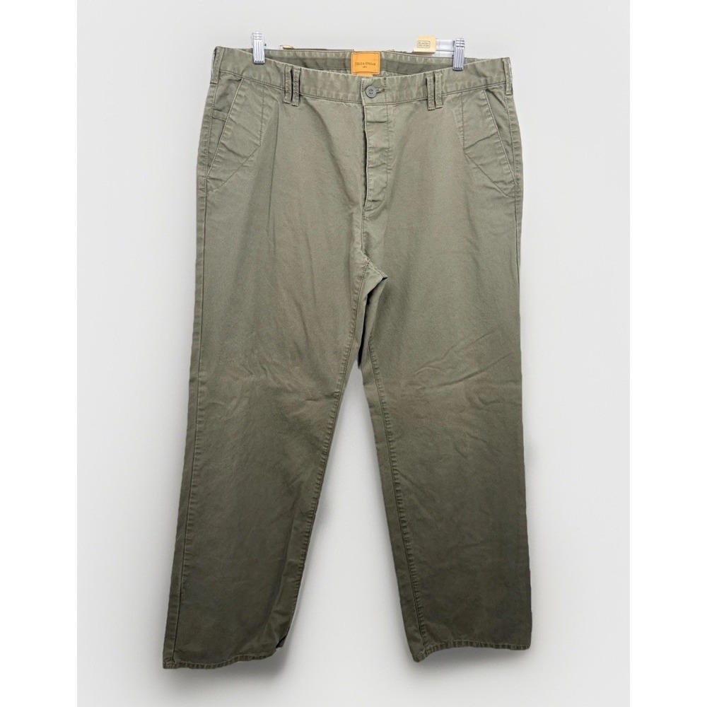 Field & Stream 1871 Pants Men Outdoor Hunting Olive Green Size 38x34 Button Fly